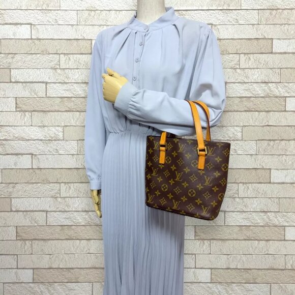 LOUIS VUITTON Handbag M51172 Monogram canvas Monogram Vavan PM used - Picture 2 of 9